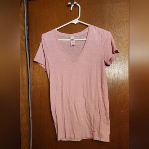 Women's t-shirt with a v-neck size Large